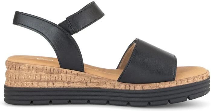 Gabor Sandaaltjes Genua sleehak zomerschoen sandalen met klittenbandsluitingen breedte g - Foto 9