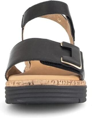 Gabor Sandaaltjes Genua sleehak zomerschoen sandalen met klittenbandsluitingen breedte g - Foto 3
