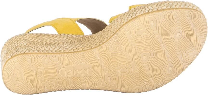 Gabor 84.771.13 dames sandaal geel - Foto 2