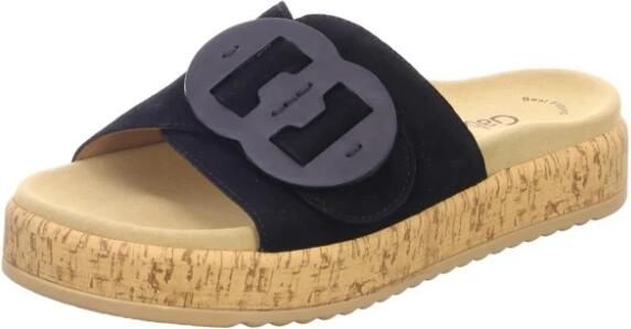 Gabor Slippers plateau zomerschoen comfortabele schoen best fitting voor goede pasvorm - Foto 4