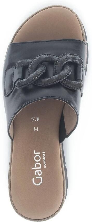 Gabor Platte Sandalen Nappa Leer