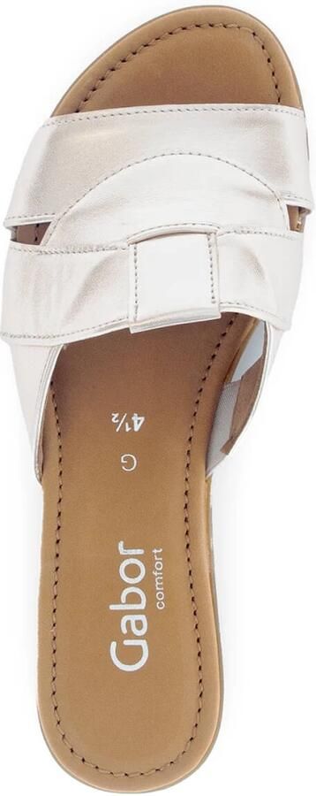 Gabor Platte Sandalen Satin Met. Stijl