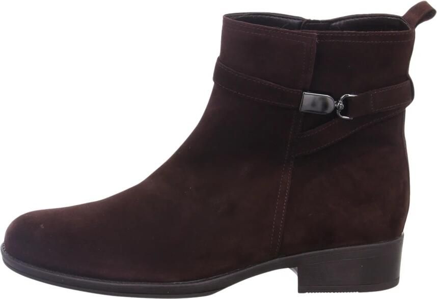 Gabor Blauwe Suède Enkellaarzen Blue Dames - Foto 2