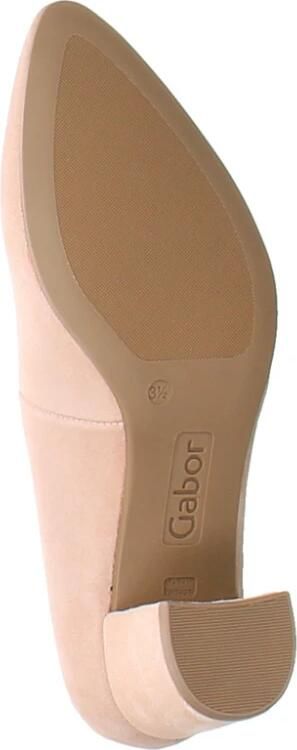 Gabor Moderne Elegante Suède Hakken Pink Dames - Foto 3