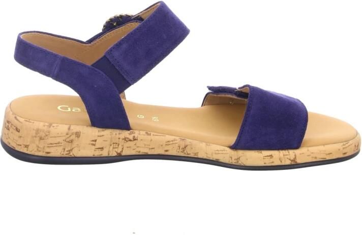 Gabor Sleehaksandaaltjes Rhodos bandjessandaal comfort-schoen zomerschoen met mooie sierspeld