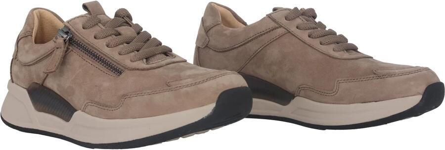 Gabor rollingsoft sensitive 76.958.40 dames rollende wandelsneaker Beige - Foto 3