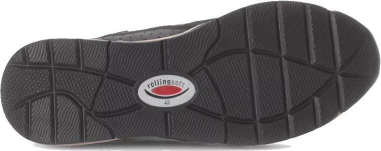 Gabor rollingsoft sensitive 76.878.42 dames rollende wandelsneaker bruin