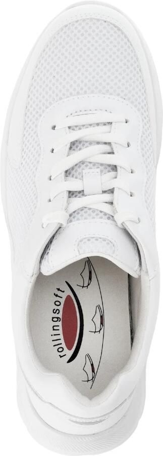 Gabor rollingsoft sensitive 66.923.10 dames rollende wandelsneaker wit - Foto 2