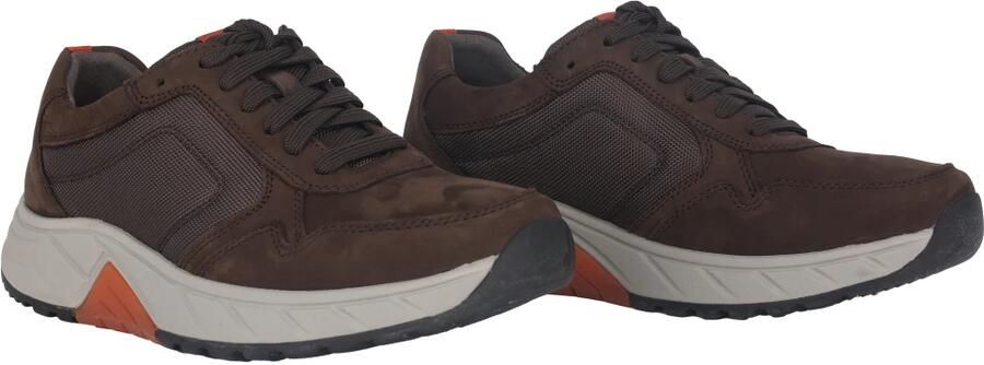 Pius Gabor rollingsoft sensitive 8002.10.04 heren rollende wandelsneaker bruin - Foto 3
