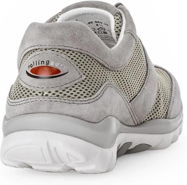 Gabor Rollingsoft Sneakers met sleehak vrijetijdsschoen lage schoen veterschoen met optifit verwisselbare inlegzool - Foto 4
