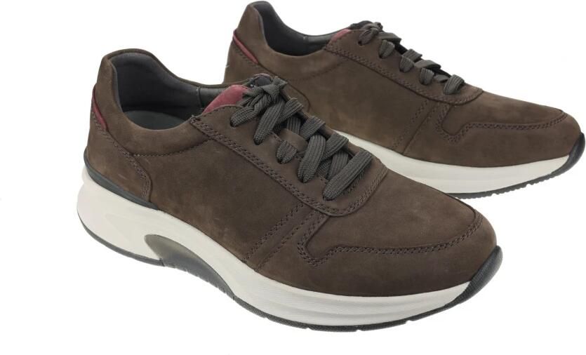 Pius Gabor rollingsoft sensitive 8001.13.04 heren rollende wandelsneaker bruin - Foto 2
