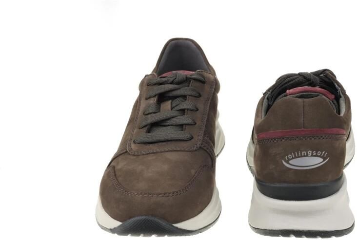 Pius Gabor rollingsoft sensitive 8001.13.04 heren rollende wandelsneaker bruin - Foto 3