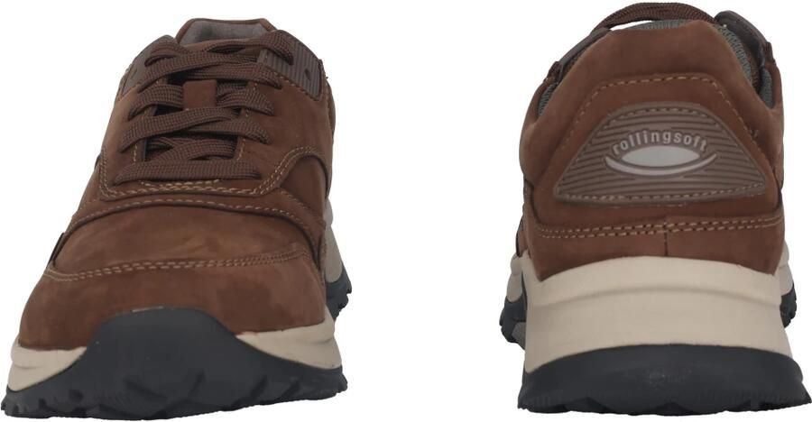 Pius Gabor rollingsoft sensitive 8000.15.13 heren rollende wandelsneaker Bruin - Foto 3