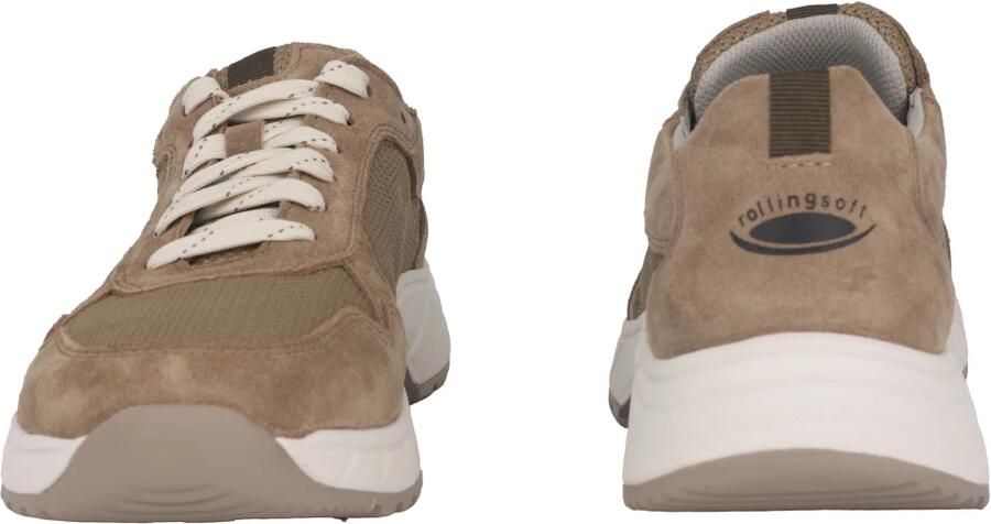 Gabor Pius rollingsoft sensitive 8002.13.03 heren rollende wandelsneaker Bruin - Foto 3