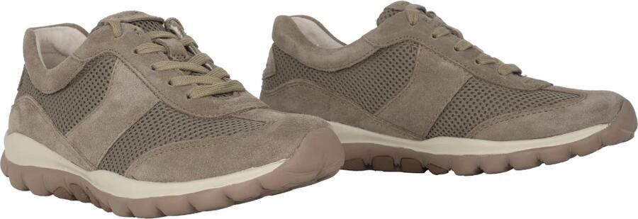 Gabor rollingsoft sensitive 66.966.34 dames rollende wandelsneaker groen