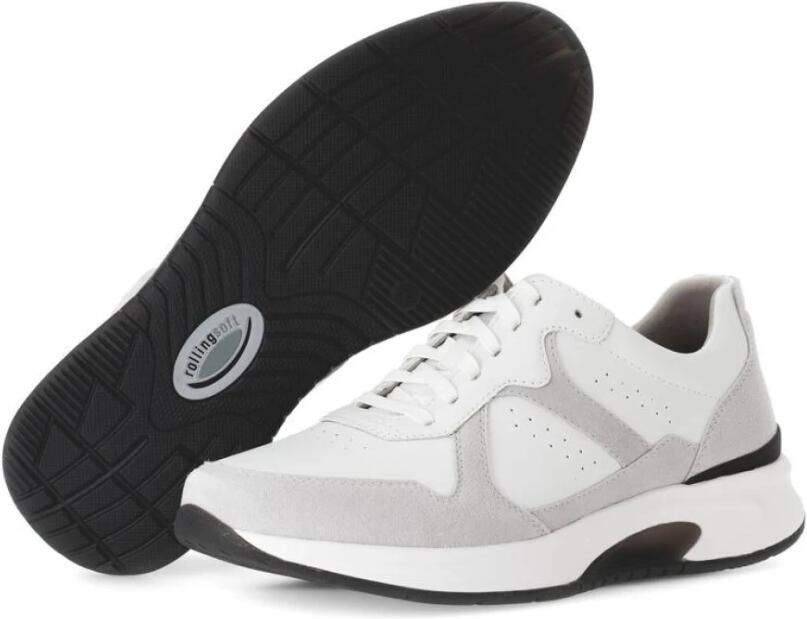 Gabor Rollingsoft Sneakers met sleehak vrijetijdsschoen lage schoen veterschoen gevoerde schacht g-breedte - Foto 6