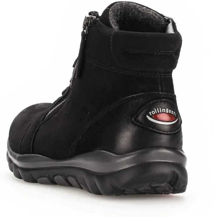 Gabor rollingsoft sensitive 36.868.47 dames rollende wandelsneaker zwart - Foto 2