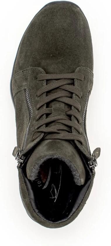 Gabor rollingsoft sensitive 36.868.33 dames rollende wandelsneaker groen - Foto 4