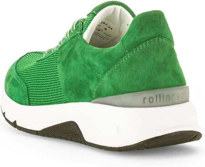 Gabor rollingsoft sensitive 46.897.34 dames rollende wandelsneaker groen - Foto 3