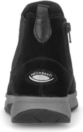 Gabor Rollingsoft Dames sportieve enkellaars Zwart suede Artikel - Foto 2