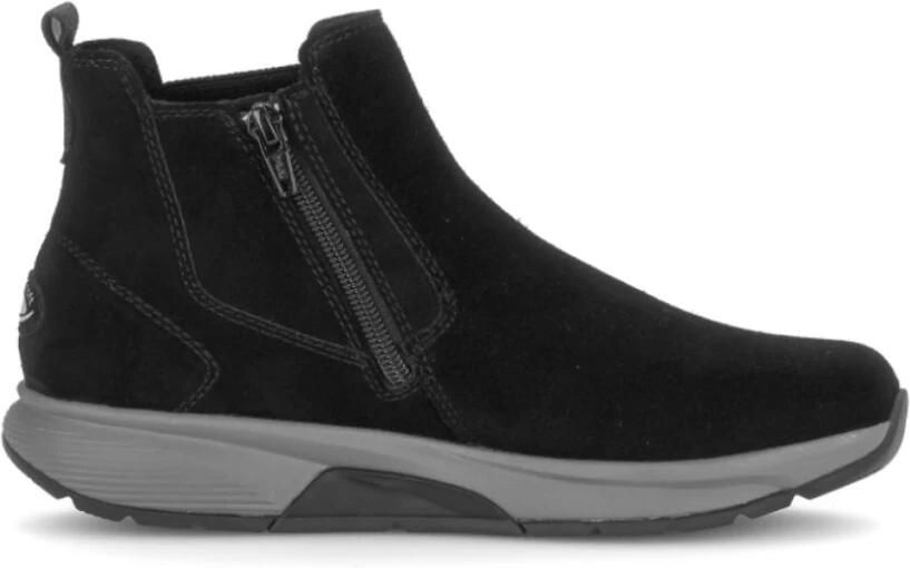 Gabor Rollingsoft Dames sportieve enkellaars Zwart suede Artikel - Foto 3