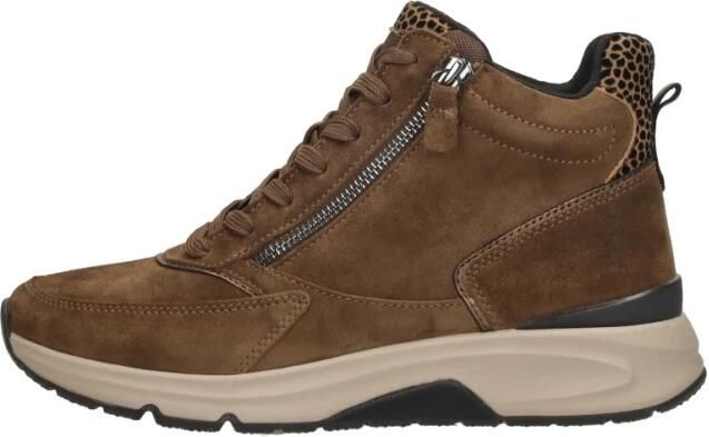 Gabor Rollingsoft Veterschoenen Hoog cognac - Foto 2