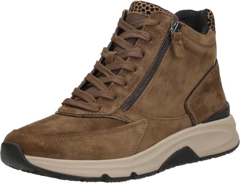 Gabor Rollingsoft Veterschoenen Hoog cognac - Foto 3