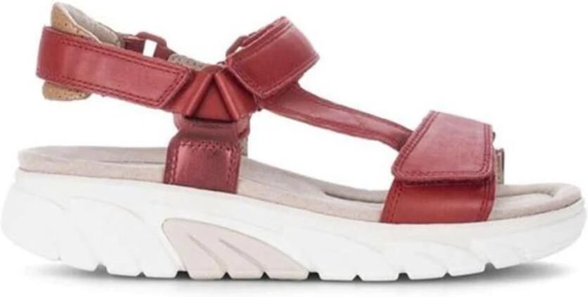 Gabor Rollingsoft Dames wandel sandalen artikel 86.833.48 Rood