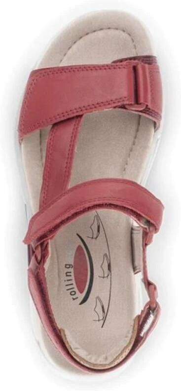 Gabor Rollingsoft Dames wandel sandalen artikel 86.833.48 Rood - Foto 4