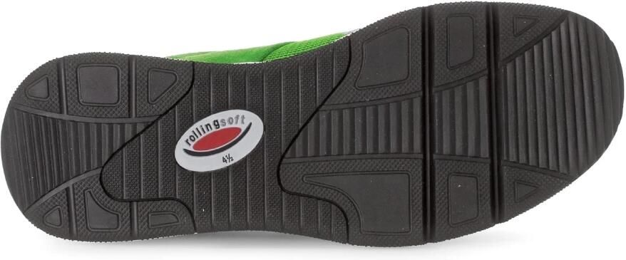 Gabor Rollingsoft Sneakers met sleehak vrijetijdsschoen lage schoen veterschoen logo op de hiel - Foto 2