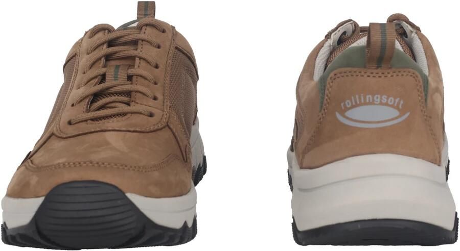 Pius Gabor rollingsoft sensitive 8005.11.03 heren rollende wandelsneaker Bruin - Foto 3