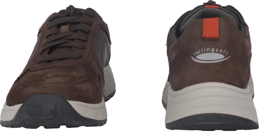 Pius Gabor rollingsoft sensitive 8002.10.04 heren rollende wandelsneaker Bruin - Foto 3