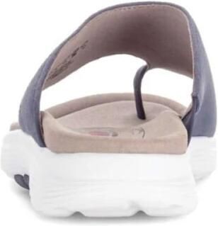 Gabor Rollingsoft Dames teenslipper art. 86.812.46 blauw - Foto 4