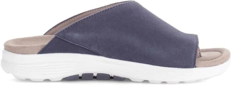 Gabor Rollingsoft Dames teenslipper art. 86.812.46 blauw - Foto 3