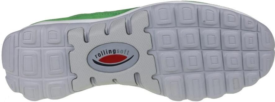 Gabor rollingsoft sensitive 46.966.44 dames rollende wandelsneaker groen - Foto 3