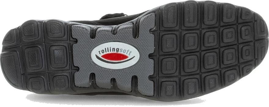 Gabor rollingsoft sensitive 06.968.47 dames rollende wandelsneaker zwart - Foto 2