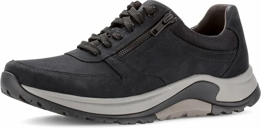 Gabor Rollingsoft Veter en Rits Donkerblauw Nubuck - Foto 2