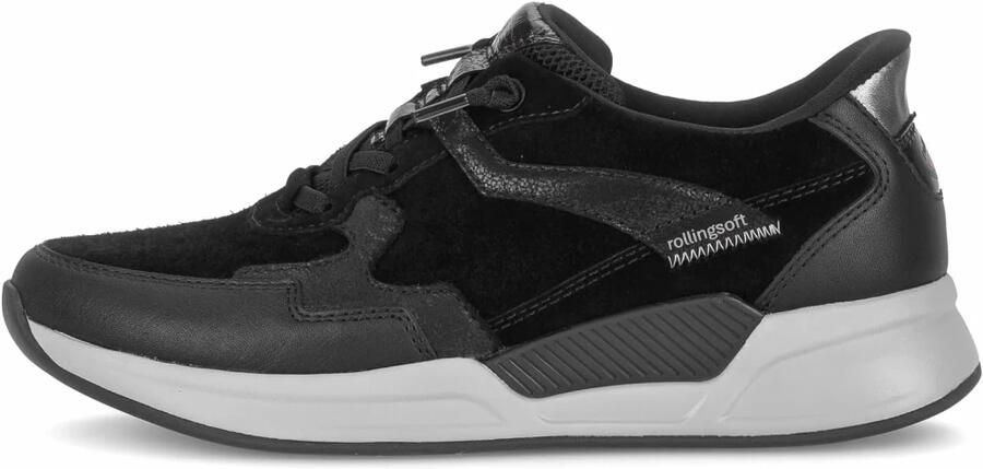 GABOR Sneakers laag 'Sneaker Low Damen 0104.02.001 Leder-Mix in schwarz' zwart - Foto 10