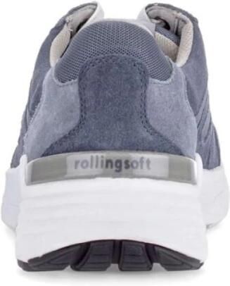 Gabor Rollingsoft Heren sneaker Artikel 8012.10.01 Blauw jeansblauw - Foto 11