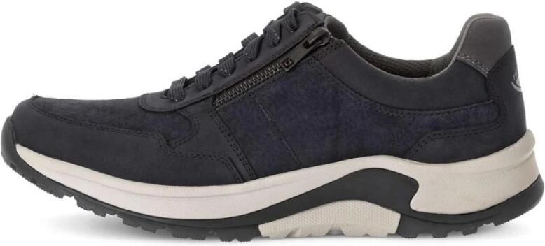 Gabor Rollingsoft Sneakers met sleehak comfort schoen veterschoen lage schoen in breedte g 1 2 (= breed) - Foto 3