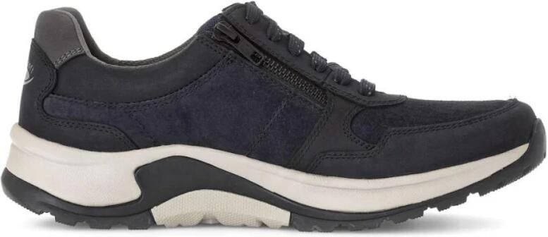 Gabor Rollingsoft Sneakers met sleehak comfort schoen veterschoen lage schoen in breedte g 1 2 (= breed) - Foto 5