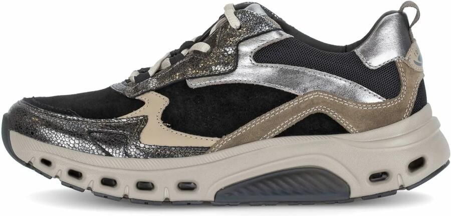 Gabor Rollingsoft Sneakers met sleehak plateau veterschoen lage schoen met verwisselbaar voetbed - Foto 6