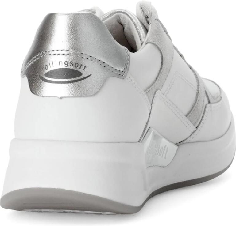 Gabor rollingsoft sensitive 66.958.50 dames rollende wandelsneaker wit - Foto 3