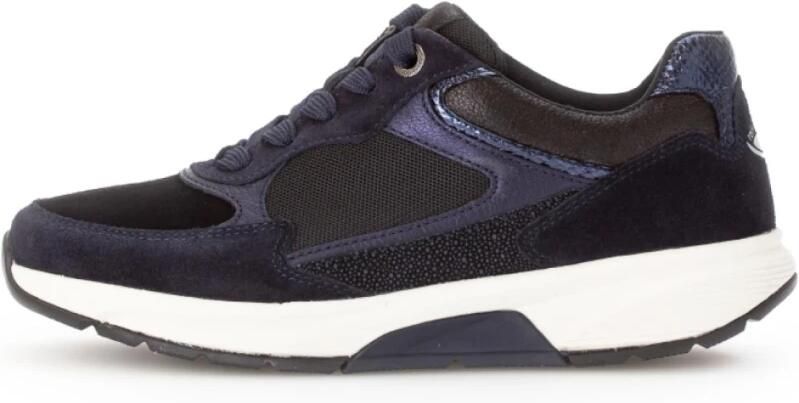 Gabor Rollingsoft Sneaker 76.875.66 Blauw Zwart Combi - Foto 2