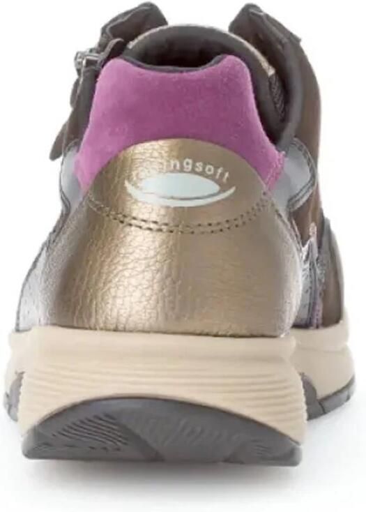 Gabor rollingsoft sensitive 56.878.63 dames rollende wandelsneaker zwart - Foto 4