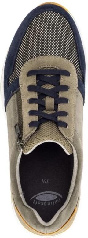 Gabor Rollingsoft Gabor Rolling Soft Heren sneakers Blauw groen combinatie Artikel - Foto 6
