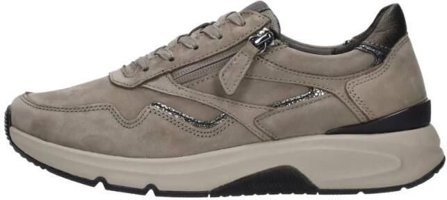 Gabor Sneakers met NubukDriTan Perl. k. Brown Dames - Foto 7