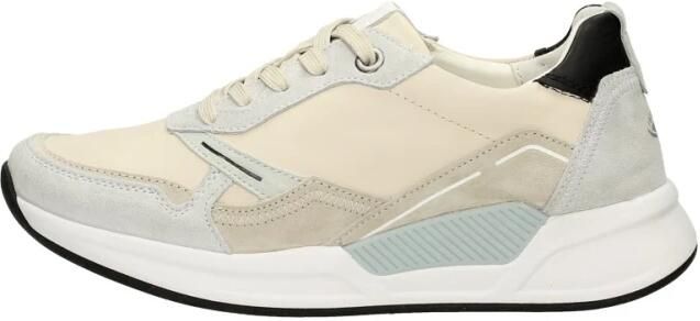 Gabor Rollingsoft Veterschoenen Laag gebroken wit - Foto 4