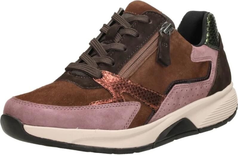 Gabor Rollingsoft Veterschoenen Laag roze - Foto 2