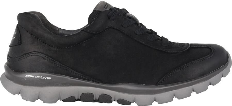 Gabor rollingsoft sensitive 56.964.47 dames rollende wandelsneaker zwart - Foto 3